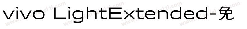 vivo LightExtended字体转换